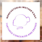 Autocollant Pour Fenêtre Noncustodial Mother's Day Decal (Feuille 2)