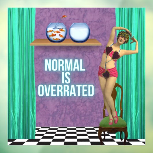 Autocollant Pour Fenêtre Normal est surévalué Funky & Fun (Feuille 3)