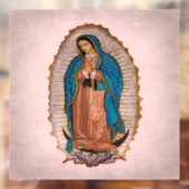 Autocollant Pour Fenêtre Notre-Dame de Guadalupe 1531 (Feuille 2)