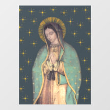 Notre-Dame de Guadalupe - Étiquette d'accrochage