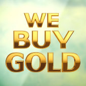 Autocollant Pour Fenêtre Nous achetons Gold Precious Metals Shop (Feuille 3)