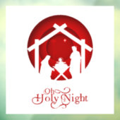 Autocollant Pour Fenêtre Nuit Sainte de Jésus (Feuille 3)