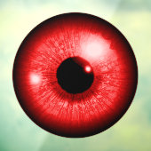 Autocollant Pour Fenêtre OEil rouge (Feuille 3)