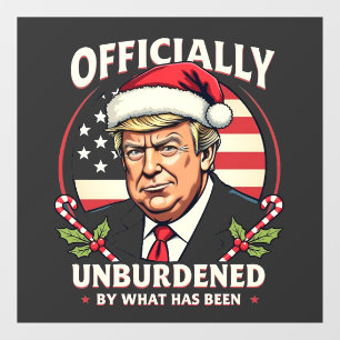 Autocollant Pour Fenêtre Officiellement Inoccupé Par Ce Qui A Été Trump 47è