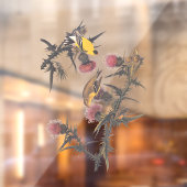 Autocollant Pour Fenêtre Oiseaux américains d'Audubon Goldfinch (Feuille 2)