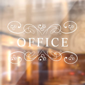 Autocollant Pour Fenêtre Ordinateur de bureau Opaque Simple Minimal Design (Feuille 2)