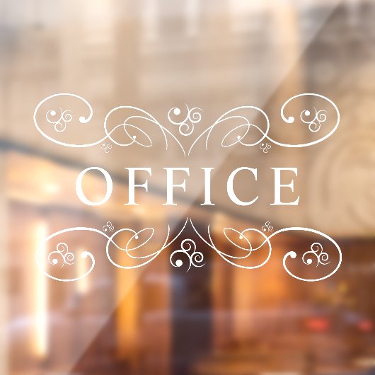 Autocollant Pour Fenêtre Ordinateur de bureau Opaque Simple Minimal Design (Feuille 2)