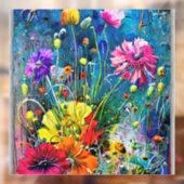 Autocollant Pour Fenêtre oreiller de rêve d'été (Feuille 2)