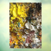 Autocollant Pour Fenêtre Palette de l'artiste #1 (Feuille 3)