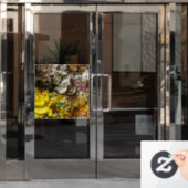 Autocollant Pour Fenêtre Palette de l'artiste #1 (Porte de bureau)