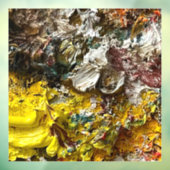 Autocollant Pour Fenêtre Palette de l'artiste #1 (Feuille 3)