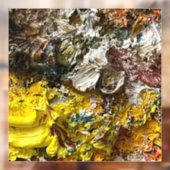 Autocollant Pour Fenêtre Palette de l'artiste #1 (Feuille 2)