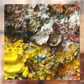 Autocollant Pour Fenêtre Palette de l'artiste #1 (Feuille 2)