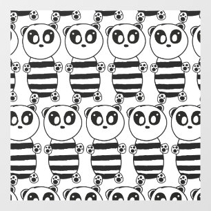 Autocollant Pour Fenêtre Panda Kids
