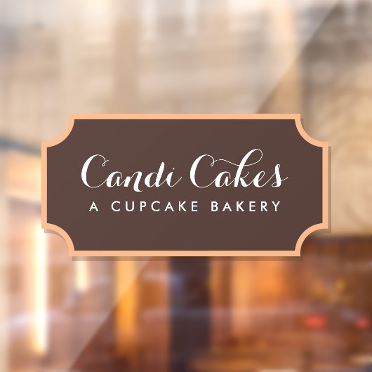 Autocollant Pour Fenêtre Papeterie Chouette Boulangerie (Feuille 2)