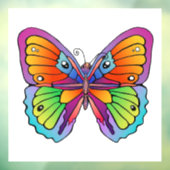 Autocollant Pour Fenêtre Papillon (Feuille 3)
