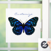 Autocollant Pour Fenêtre Papillon bleu Thunder_Cove (Maison)