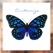 Autocollant Pour Fenêtre Papillon bleu Thunder_Cove (Feuille 2)