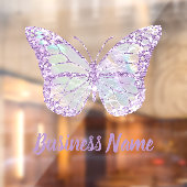 Autocollant Pour Fenêtre Papillon Violet  adhésif pour fenêtre (Feuille 2)