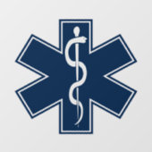 Autocollant Pour Fenêtre Paramedic EMT EMS (Feuille)