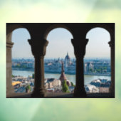 Autocollant Pour Fenêtre Parlement hongrois et de Budapest (Feuille 3)