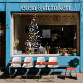 Autocollant Pour Fenêtre Parties scintillant Arbre de Noël Arbre de Noël Dé