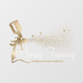 Autocollant Pour Fenêtre Parties scintillant de bronzage mobile Sparkling o (Feuille)