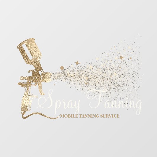 Autocollant Pour Fenêtre Parties scintillant de bronzage mobile Sparkling o (Feuille)