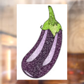 Autocollant Pour Fenêtre Parties scintillant Eggplant (Feuille 2)
