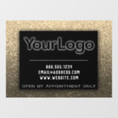 Autocollant Pour Fenêtre Parties scintillant moderne Entreprise Petite entr (Feuille)