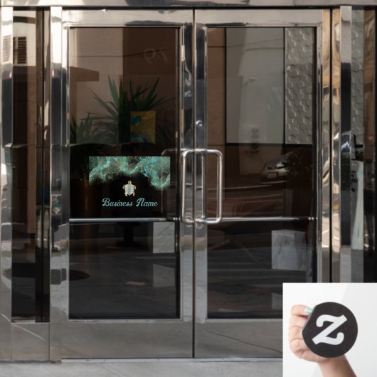 Autocollant Pour Fenêtre parties scintillant simulée serrure de fenêtre de (Porte de bureau)