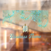 Autocollant Pour Fenêtre parties scintillant simulée serrure de fenêtre de (Feuille 2)