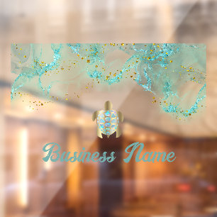 Autocollant Pour Fenêtre parties scintillant simulée serrure de fenêtre de