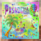 Autocollant Pour Fenêtre Pasadena Éternel Mélange Clair Fenêtre (Feuille 2)