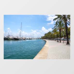 Autocollant Pour Fenêtre Paseo maritimo - Palma de Mallorca, Espagne