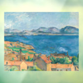 Autocollant Pour Fenêtre Paul Cezanne - Baie de Marseille, vue d'Estaque (Feuille 3)