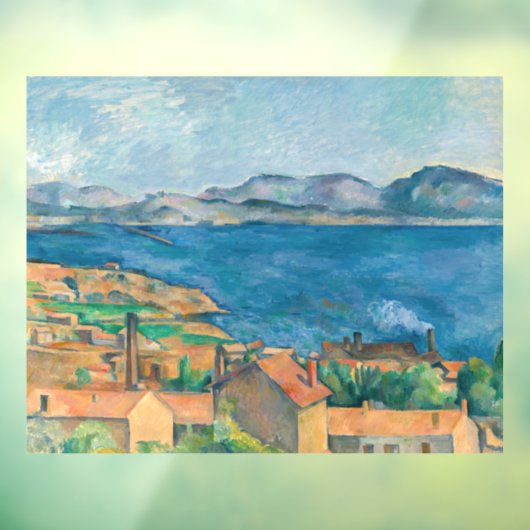Autocollant Pour Fenêtre Paul Cezanne - Baie de Marseille, vue d'Estaque (Feuille 3)