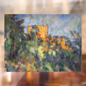 Autocollant Pour Fenêtre Paul Cezanne - Château Noir (Feuille 2)