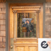 Autocollant Pour Fenêtre Paul Cezanne - Fumeur (Porte d'accueil)