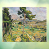 Autocollant Pour Fenêtre Paul Cezanne - Mont Sainte-Victoire et Viaduc (Feuille 3)
