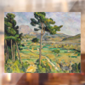 Autocollant Pour Fenêtre Paul Cezanne - Mont Sainte-Victoire et Viaduc (Feuille 2)