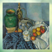 Autocollant Pour Fenêtre Paul Cezanne - Vie morte avec pommes (Feuille 3)