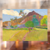 Autocollant Pour Fenêtre Paul Gauguin - Paysage tahitien (Feuille 2)