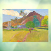 Autocollant Pour Fenêtre Paul Gauguin - Paysage tahitien (Feuille 3)