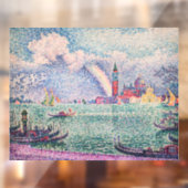 Autocollant Pour Fenêtre Paul Signac - Arc-en-ciel, Venise (Feuille 2)