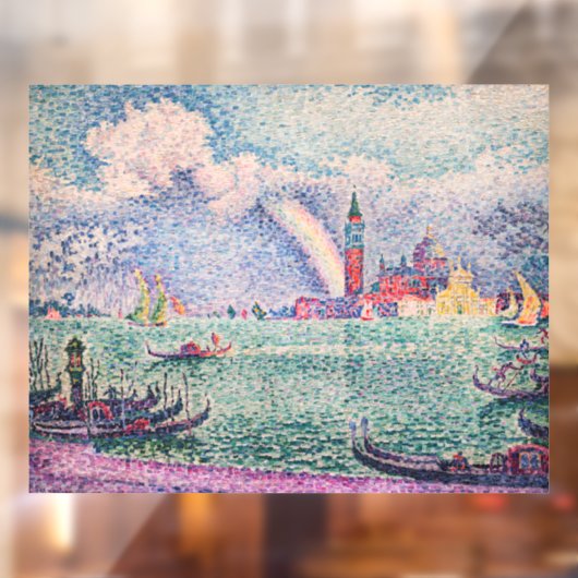 Autocollant Pour Fenêtre Paul Signac - Arc-en-ciel, Venise (Feuille 2)