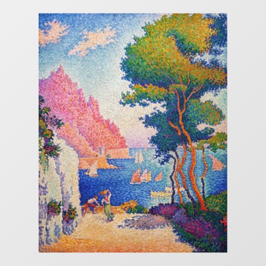 Autocollant Pour Fenêtre Paul Signac - Capo di Noli (Feuille)