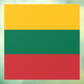 Autocollant Pour Fenêtre pavillon lituanien (Feuille 3)