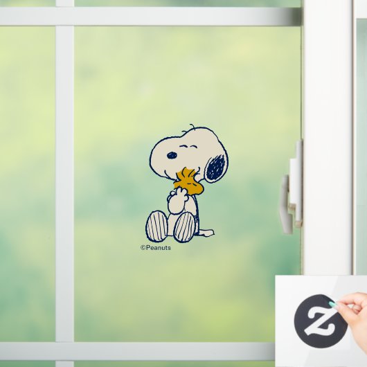Autocollant Pour Fenêtre Peanuts In Bloom (Maison)