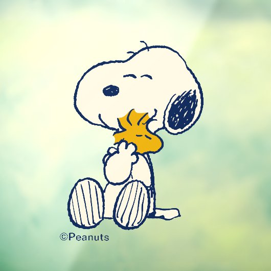 Autocollant Pour Fenêtre Peanuts In Bloom (Feuille 3)